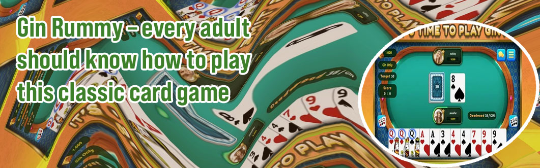 Official rules of gin rummy card game